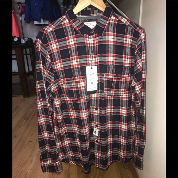 denim & flower flannel